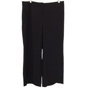 🔵BOGO FREE🔵 Ann Taylor Factory Wide Leg Crop Pants w Slit on Side Sz 10